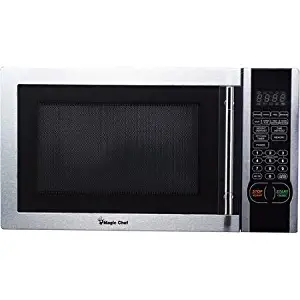 Digital Microwave, Stainless Steel 6 PreProgrammed, 1-touch Menu Buttons 1.1 Cu. Ft.