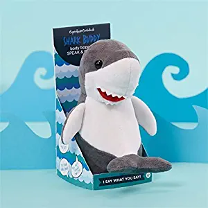 Two's Company Speak Repeat Shark in Gift Box