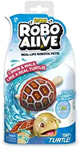 New Zuru Robo Alive Little Fish Collection Real-Life Robotic Pets - Water Activated LITTLE CLOWNFISH - Swims like a Real Fish an