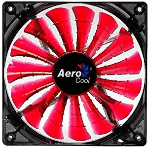 AeroCool Shark 140mm Red LED Case Fan