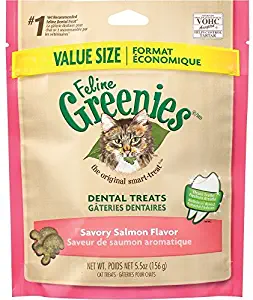 Feline Greenies 5.5-Ounce Package, Salmon