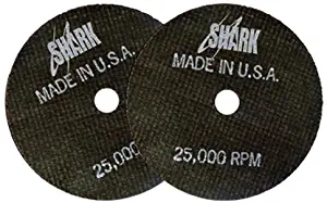 Shark Welding 30-10 Shark 3-Inch by 1/32-Inch by 1/4-Inch Cut-Off Wheel, 10-Pack