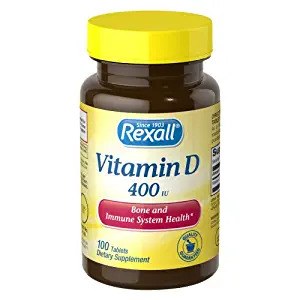 Rexall Vitamin D 400 Iu - Tablets, 100 Ct