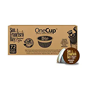San Francisco Bay OneCup, Breakfast Blend, 72 Single Serve Coffees
