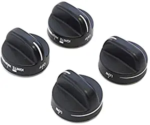 Lifetime Appliance 4 x 8273103 Knob for Whirlpool Range Oven