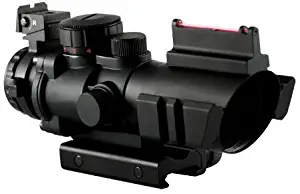 Aim Sports 4X32 Tri III. Scope with Fiber Optic Sight