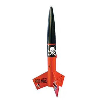 Estes Rockets 0651 Der Red Max Rocket Kit, Skill Level 1