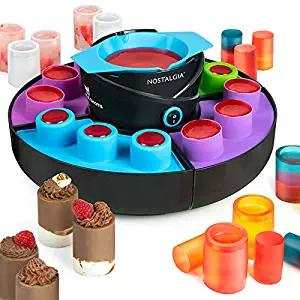 Nostalgia SM12 Edible Shot and Cup Maker Black