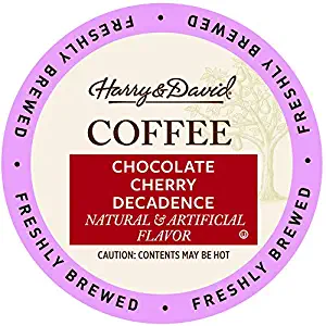 Harry & David Coffee Single Serve Cups forKeurig K-Cups Brewers 18 Count (Chocolate Cherry Decadence)