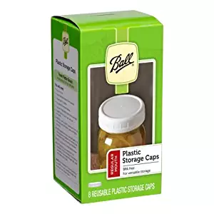 Ball Regular Mouth Jar Storage Caps Set of 8
