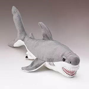 Wildlife Artists Great White Shark Plush Stuffed Toy, Small