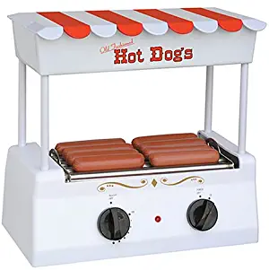 Nostalgia HDR-535 Hot Dog Roller and Bun Warmer