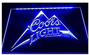 Lamazo Coors Light Beer Pub Bar Led Light Sign