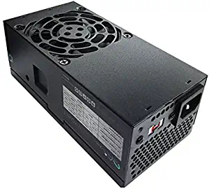 Apevia TFX-AP300W Standard Flex ATX 300W Power Supply - 115-230V AC, 1 x 20/24Pin Main Power, 1 x 12V(P4), 3 x Pheripheral, 3 x SATA, 1 x Floppy