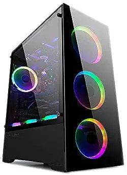Bgears b-Voguish Front and Side with Tempered Glass Mid Tower case Support E-ATX Motherboard