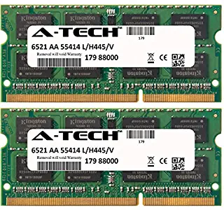 A-Tech 8GB KIT (2 x 4GB) For IBM-Lenovo IBM-Lenovo ThinkCentre 71z 71z (7558-xxx) 91 91z M91z All-In-One M70z All-In-One (7570-xxx) M70z All-In-One (. SO-DIMM DDR3 NON-ECC PC3-10600 1333MHz RAM Memory