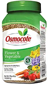 Osmocote 277160 Smart-Release Plant Food Flower & Vegetable, 1 LB