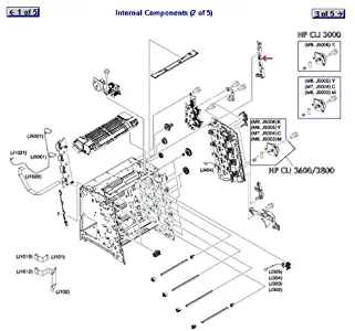 RC1-7544-000CN - Hewlett Packard (HP) Printer Miscellaneous Parts