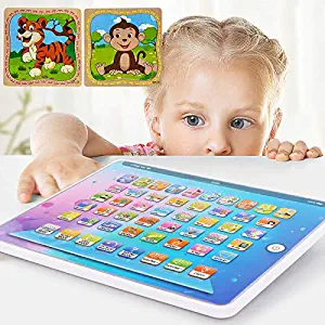 Ypad Touch Tablet Kid Laptop Toy Play Table Learning English for Baby Kid Children, Toddlers, Educational Sound, Puzzles Funny Toys Ages +3