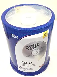 Office Depot(R) CD-R Spindle, 700MB/80 Minutes, Pack Of 100