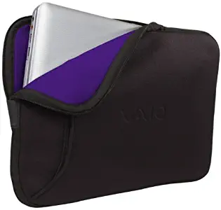 Sony VAIO VGP-AMC9/V - Notebook Sleeve - 15.5" - Purple/Black