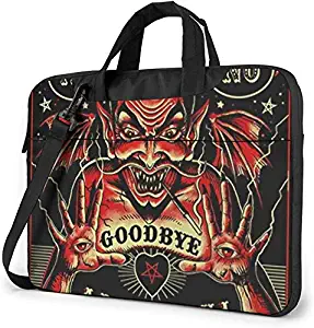 Witch Devil Spirit Ouija Board 15.6 inch Laptop Messenger Bag Protective Shoulder Sleeve Case,Laptop Bag Briefcase