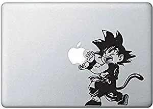 Kid Goku Dragon Decal Sticker for MacBook, Air, Pro All Models.