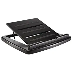 Rolodex 82438 Wood Tones Laptop Stand, Mahogany