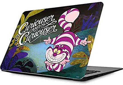 Skinit Decal Laptop Skin for MacBook Air 13.3 (2010-2017) - Officially Licensed Disney Cheshire Cat Curiouser Design